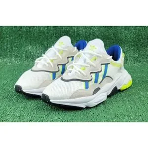 Adidas Originals Ozweego [EG8128] Men Casual Shoes White/Blue-Volt adidas Originals Ozweego | White/Blue/Green | EE7009 main image 4